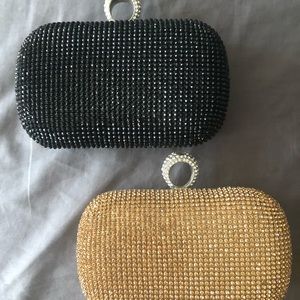 ⭐️Crystal Ring Clutch